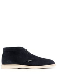 Hogan Desert suede lace-up boots - Blu