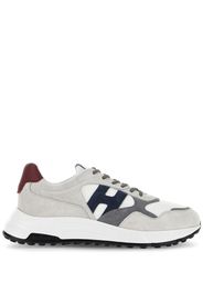 Hogan Hyperlight panelled leather sneakers - Grigio