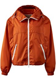 Hogan panelled hooded windbreaker jacket - Arancione