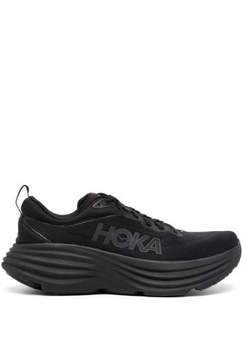 Hoka One One Sneakers con applicazione - Nero