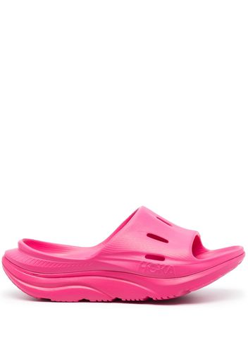 Hoka One One Ora Recovery slides - Rosa