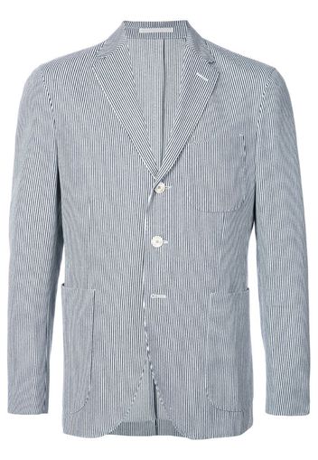 pinstripe blazer