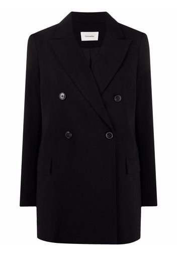 Holzweiler oversized double-breasted jacket - Nero