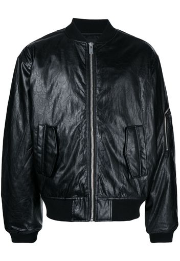 Holzweiler zip-up bomber jacket - Nero