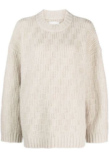 Holzweiler crew-neck wool jumper - Toni neutri