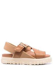 Holzweiler buckle fastening sandals - Marrone