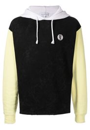 Honey Fucking Dijon photograph-print colour-block hoodie - Nero