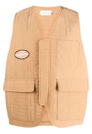 Honor The Gift H Quilted Vest - Marrone