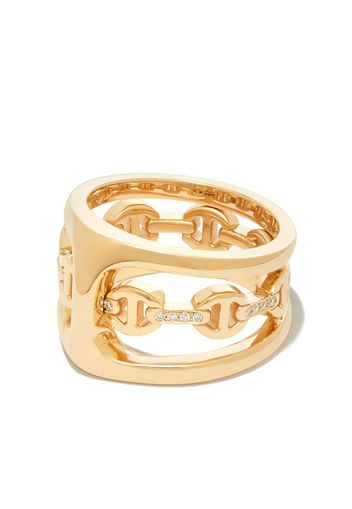 HOORSENBUHS 18kt yellow gold Phantom diamond ring - Oro