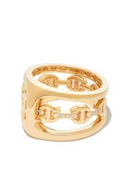 HOORSENBUHS 18kt yellow gold Phantom diamond ring - Oro