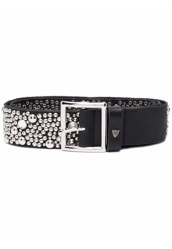 Htc Los Angeles studded-detail belt - Nero