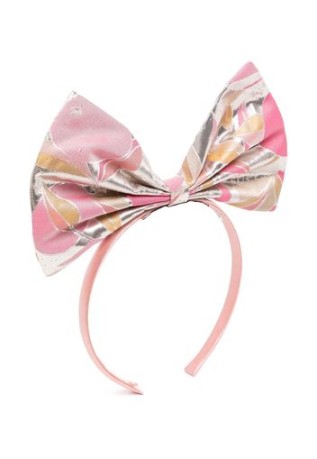 Hucklebones London Bow hairband - Rosa