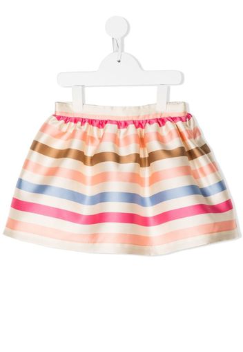 Hucklebones London stripe-print mini skirt - Multicolore