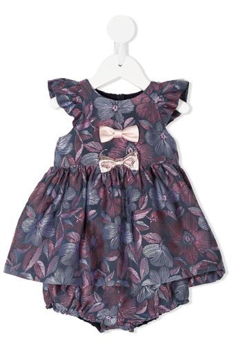 Hucklebones London floral-print bodice dress and bloomers - Multicolore