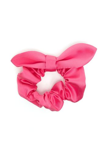 Hucklebones London bow-tie scrunchie - Rosa