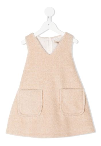 Hucklebones London Teddy Bear pinafore dress - Marrone