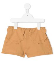 Hucklebones London Shorts con stampa - Marrone