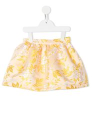 Hucklebones London floral print gathered skirt - Giallo