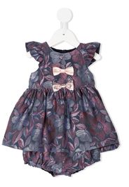 Hucklebones London floral-print bodice dress and bloomers - Multicolore