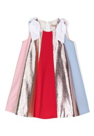 Hucklebones London colour-block trapeze dress - Blu