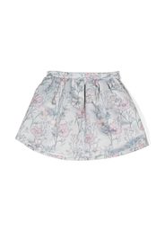 Hucklebones London floral-print pleated skirt - Grigio