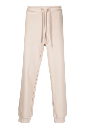 HUGO logo-print cotton track pants - Toni neutri