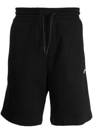 HUGO Shorts sportivi con ricamo - Nero