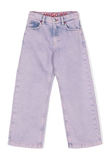 HUGO KIDS Jeans a gamba ampia - Viola