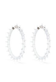 Hugo Kreit Spiky transparent hoops - Toni neutri