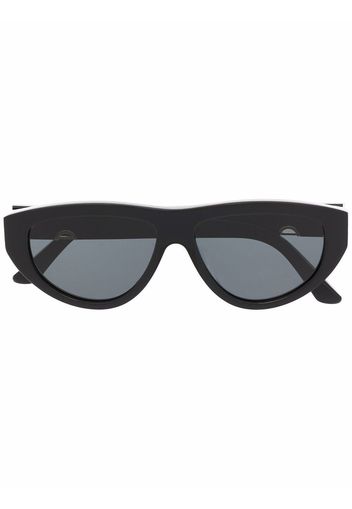 Huma Sunglasses Viko oval frame sunglasses - Nero