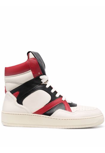 HUMAN RECREATIONAL SERVICES colour-block panelled sneakers - Toni neutri