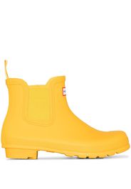 Hunter HUNTER ORIGINAL CHELSEA FLT BT ANKL RBBR - Giallo