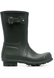 Hunter logo slip-on rain boots - Verde