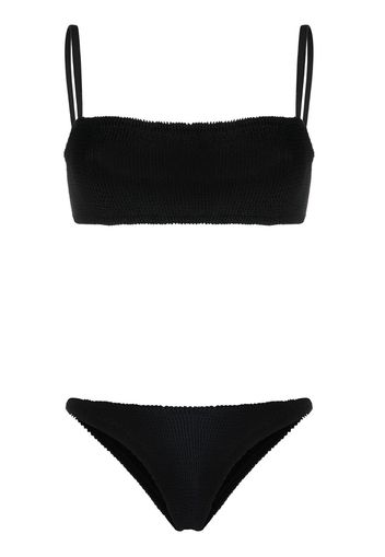 Hunza G Bikini a fascia - Nero