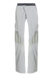 Hyein Seo contrasting paneled cropped trousers - Grigio