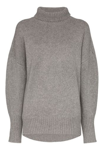 roll neck knit jumper