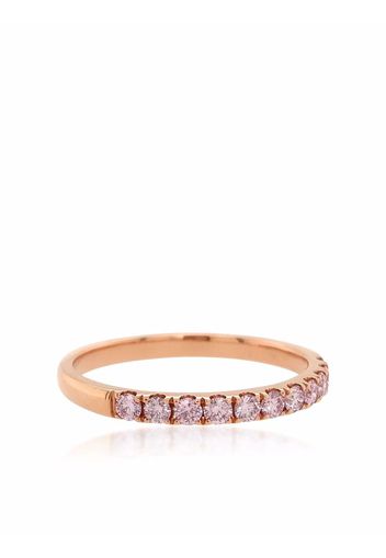 HYT Jewelry Anello di fidanzamento in oro rosa 18kt con diamanti