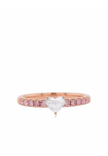 HYT Jewelry Anello Argyle in oro rosa 18kt con diamanti