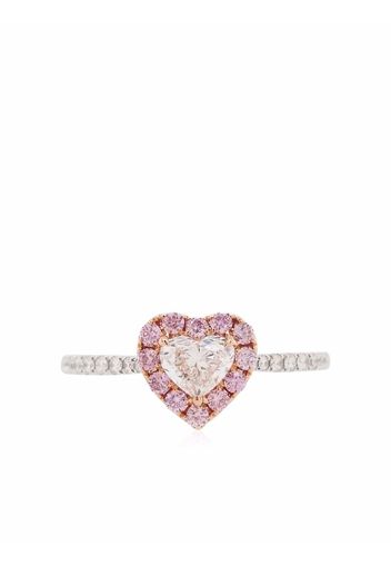 HYT Jewelry 18kt gold Argyle Pink diamond engagement ring - Rosa