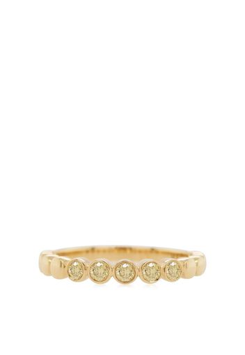 HYT Jewelry Anello in oro giallo 18kt con diamanti