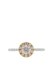 HYT Jewelry Anello in oro bianco 18kt con diamanti - Argento