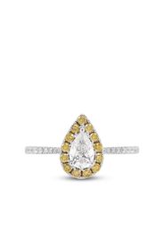 HYT Jewelry Anello in oro bianco 18kt con diamanti - Argento