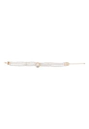 Hzmer Jewelry pearl choker necklace - Bianco