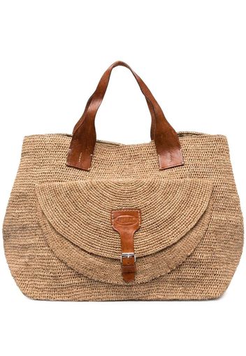 IBELIV buckle-fastening tote bag - TEA