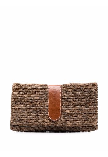 IBELIV raffia clutch bag - Toni neutri