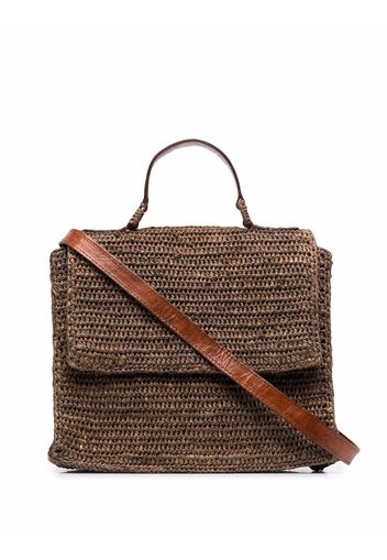 IBELIV Kalo woven tote - Marrone