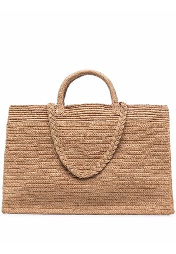 IBELIV Anjara woven tote - Toni neutri