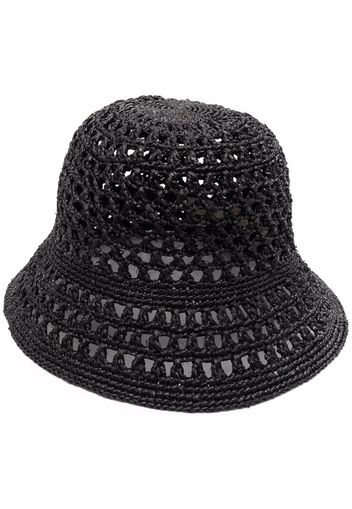 IBELIV taloha raffia tea hat - Nero