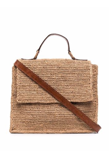 IBELIV Kalo woven tote - Toni neutri