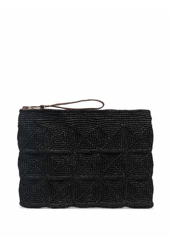 IBELIV Tanala woven clutch - Nero